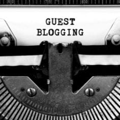 guest blogging - it's still highly relevant
