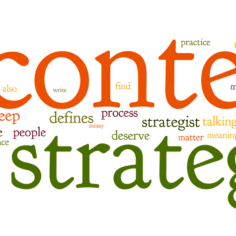 Content Strategy Word Cloud  Vizion Interactive