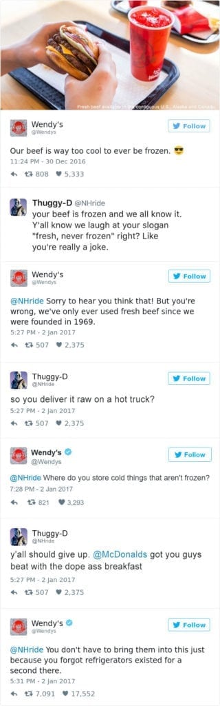 Wendys Exchange Wendy’s Twitter: An Example To Follow? Vizion Interactive