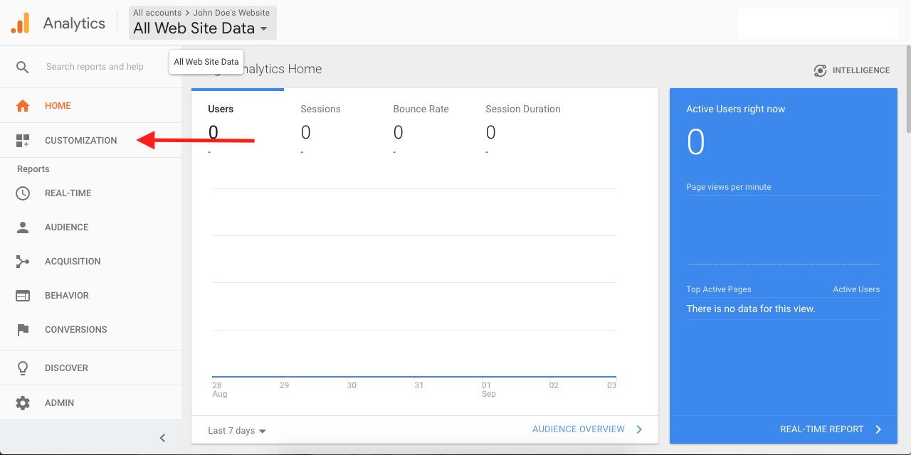 Image How to Set Up Your Google Analytics Dashboard Vizion Interactive