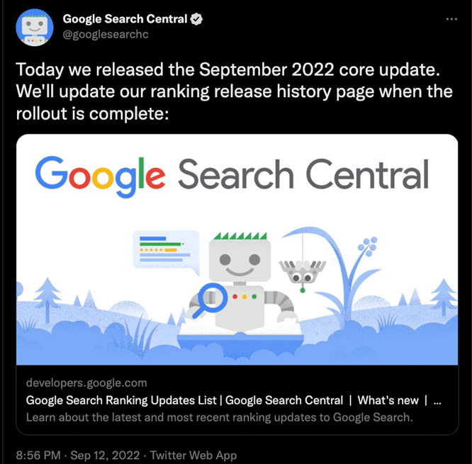 Google Search Core 2022 Google Algorithm Recap and Looking Forward to 2023 Vizion Interactive
