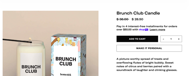 Brunch Club Candle How to Build Your Ecommerce SEO Foundation Vizion Interactive