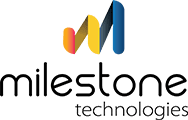 Milestone Technologies Logo Milestone Technologies Vizion Interactive